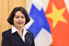 L’ambassadrice du Vietnam en Finlande, Pham Thi Thanh Binh. Photo: VNA