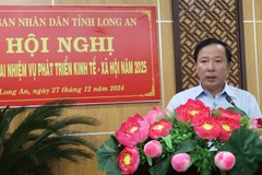 Le président du Comité populaire provincial de Long An, Nguyen Van Ut, Photo: longan.gov.vn