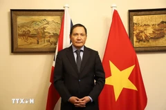 L'ambassadeur du Vietnam au Royaume-Uni, Do Minh Hung. Photo: VNA