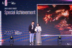 La grotte Perle du Dragon, à Quang Ninh, distinguée comme Meilleure nouvelle destination culturelle d’Asie 2025. Photo: Comité d'organisation