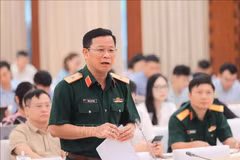 Le général Tong Van Thanh, directeur adjoint du Département de la sensibilisation et de l’entraînement, Département général de la politique de l’Armée populaire du Vietnam. Photo: VNA