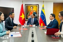 Panorama de la rencontre. Photo: ambassade du Vietnam au Venezuela