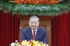 Le 26 janvier, au siège du Comité central du Parti communiste du Vietnam (PCV), le secrétaire général du PCV, To Lam, s’est entretenu par téléphone avec le secrétaire général du Parti communiste chinois (PCC) et président de la Chine, Xi Jinping. Photo: VNA