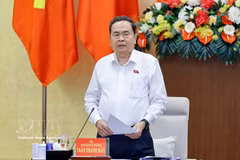 Tran Thanh Man, membre du Bureau politique, secrétaire du Comité du Parti de l’Assemblée nationale et président de l’Assemblée nationale. Photo: VNA