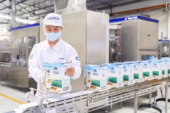 Vinamilk figure parmi les dix marques de lait les plus valorisées au monde (6e place, Top 10 Most Valuable Dairy Brands globally). Photo: hanoimoi.vn