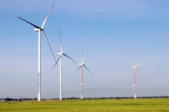 Parc éolien de Hanbaram dans la province de Khanh Hoa. Photo: VNA