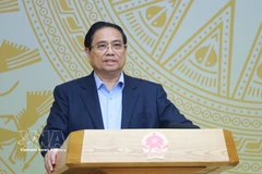 Le Premier ministre Pham Minh Chinh, également chef du Comité national de pilotage de la cybersécurité. Photo: VNA