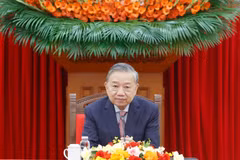 Le secrétaire général du Parti communiste du Vietnam (PCV) et président vietnamien, To Lam, accompagné de son épouse et d’une délégation vietnamienne de haut niveau, effectuera une visite d’État à Singapour du 29 au 31 mai 2026. Photo: VNA