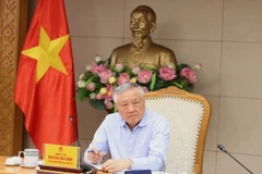 Le vice-Premier ministre permanent Nguyen Hoa Binh. Photo: VNA