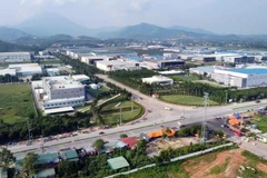 Un parc industriel dans le district de Binh Xuyen, province de Vinh Phuc. Photo : VNA