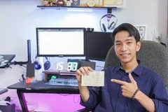 Lê Minh Hieu, élève de la classe 12A2 du lycée de Quang Tri, est l’un des 16 délégués représentant le Vietnam à la 49ᵉ édition du Bateau de la jeunesse Asie du Sud-Est – Japon (Ship for Southeast Asian and Japanese Youth Program - SSEAYP) en 2026. Photo: VNA
