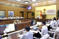 Panorama de la séance de travail. Photo: VNA