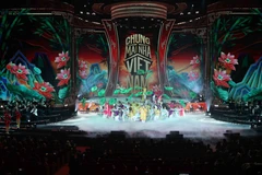 Programme artistique spécial lors de l'événement. Photo : VNA