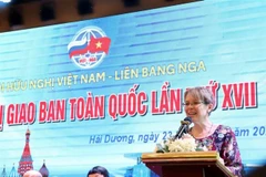 Svetlana Evgenevna Galzunova, représentante de l'Association d'amitié Russie – Vietnam. Photo: VNA