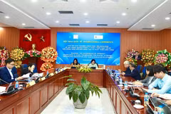 Séminaire international organisé par l’Institut de l’État et du Droit et la FNF à Hanoï. Photo: VNA