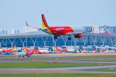 La compagnie aérienne Vietjet annonce une hausse de 24 % de son bénéfice consolidé au premier trimestre 2025. Photo: VNA