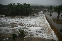 De violentes inondations ont frappé le comté de Kerr, au Texas. Photo: U.S. Coast Guard/VNA
