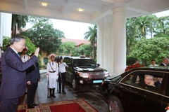 Le président de la Douma d’État de Russie, Viatcheslav Volodine, a quitté Hanoï le 29 septembre, concluant avec succès sa visite officielle au Vietnam. Photo: VNA