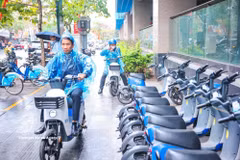 LG Energy Solution et Honda prévoient l’installation d’une cinquantaine de stations d’échange de batteries à des emplacements stratégiques de Hanoi et le déploiement de 500 deux-roues électriques afin d’en tester l’efficacité opérationnelle. Photo: VNA