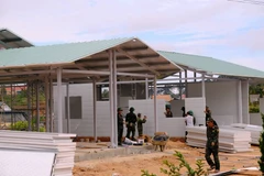 La "campagne Quang Trung" bat son plein dans la commune de D'ran. Photo : VNA