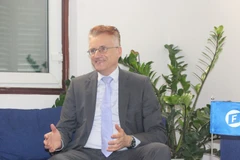 Le professeur Andreas Stoffers – directeur national de l'Institut Friedrich Naumann pour la liberté (FNF) au Vietnam. Photo: baoquocte.vn