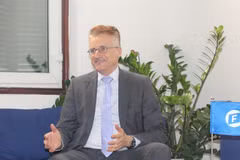 Le professeur Andreas Stoffers – directeur national de l'Institut Friedrich Naumann pour la liberté (FNF) au Vietnam. Photo: baoquocte.vn