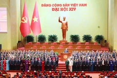 Des membres du Comité central du Parti du 14e mandat. Photo: VNA