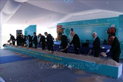 Mise en chantier d’une nouvelle phase, d’une valeur d’un milliard de dollars, du projet The Grand Ho Tram. Photo: VNA
