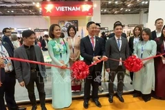 Inauguration du pavillon de Hô Chi Minh-Ville à l’ITB Asia 2025. Phôt: VNA