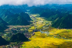 Le géoparc de Lang Son, au Vietnam, a été officiellement reconnu comme géoparc mondial de l'UNESCO. Photo: VNA