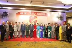 Cérémonie à Bangkok célébrant le 80ᵉ anniversaire de la Fête nationale vietnamienne. Photo: VNA