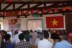 Les participants écoutent le discours du secrétaire général du Parti communiste du Vietnam, To Lam, à l'occasion du 80e anniversaire de la Fête nationale. Photo : Vietnam+