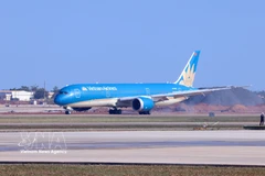 Vietnam Airlines commence à exploiter la ligne directe Hanoï-Amsterdam à partir du 16 juin. Photo: VNA