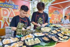 Plats présentés au festival Food Tour Da Nang 2026. Photo: VNA