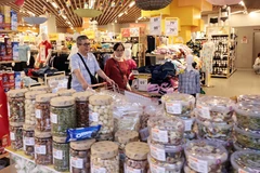 L’IPC a connu une hausse de 3,51 % sur les trois premiers mois de l’année. Photo: VNA