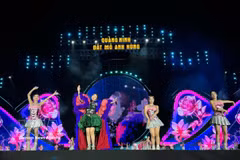 Concert « Quang Ninh - Terre minière héroïque » . Photo: VNA