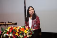 L'ambassadrice du Vietnam au Sri Lanka, Trinh Thi Tam. Photo: VNA
