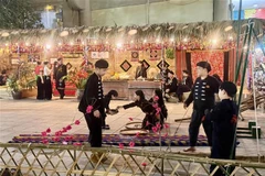 Espace dédié à la culture du peuple Tay de Thai Hai à la Fête printanière de l'Année du Cheval 2026. Photo: VNA