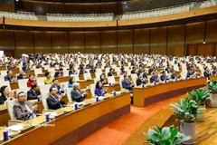 Conférence nationale sur le bilan du scrutin 2026-2031. Photo: VNA