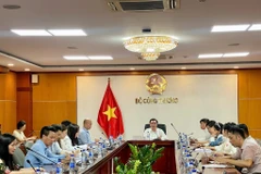 Réunion mensuelle de septembre du ministère de l’Industrie et du Commerce avec ses bureaux à l’étranger. Photo: VNA