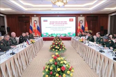 Panorama du 8e Dialogue stratégique de défense Vietnam - Russie à Hanoï. Photo: VNA