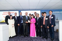 Annonce du commande majeure de 100 appareils A321neo entre Vietjet et Airbus. Photo: Vietjet