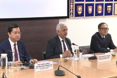 Des participants au 2ᵉ Dialogue Vietnam-Inde sur la sécurité maritime à New Delhi. Photo: VNA