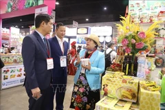 Plus de 170 entreprises vietnamiennes présentent leurs produits au THAIFEX-Anuga Asia 2025. Photo: VNA