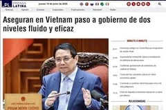 L'article publié sur le site Web de Prensa Latina. Photo: capture d'écran
