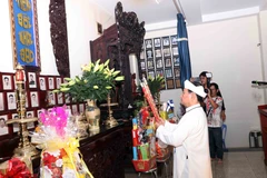Cérémonie marquant le centenaire de la secte caodaïste à Hô Chi Minh-Ville. Photo: VNA