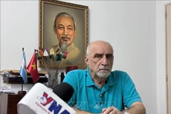 Le secrétaire général du Parti communiste argentin, Jorge Kreyness. Photo: VNA