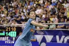La joueuse Nguyen Thuy Linh. Photo: VNA