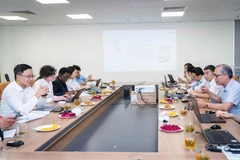 Réunion consacrée au lancement du projet SMS-MP. Photo: BNews