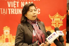Liu Ying, chercheuse à l’Institut d’études financières Chongyang de l’Université Renmin de Chine. Photo: VNA
